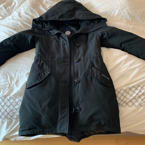 Canada Goose Rossclair coat size XS Black - Picture 3 of 11